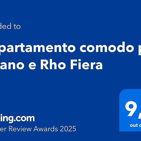 Appartamento Comodo Per Milano E Rho Fiera Экстерьер фото